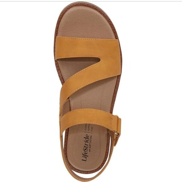 LifeStride Women’s Waverly Sandal – Inca Gold, Size 8W - Picture 7 of 11